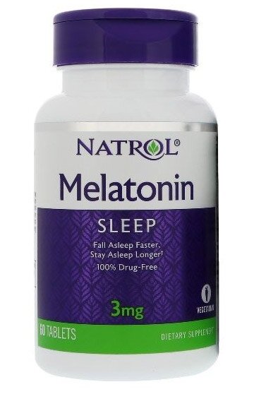 Natrol Melatonin 3 mg (60 таб)