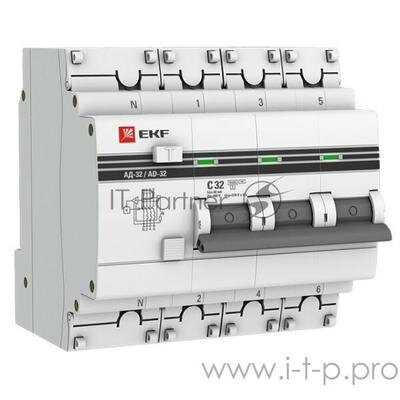  . .  3+N C 32 30  AC 4.5kA -32 PROxima EKF DA32-32-30-4P-pro DA32-32-