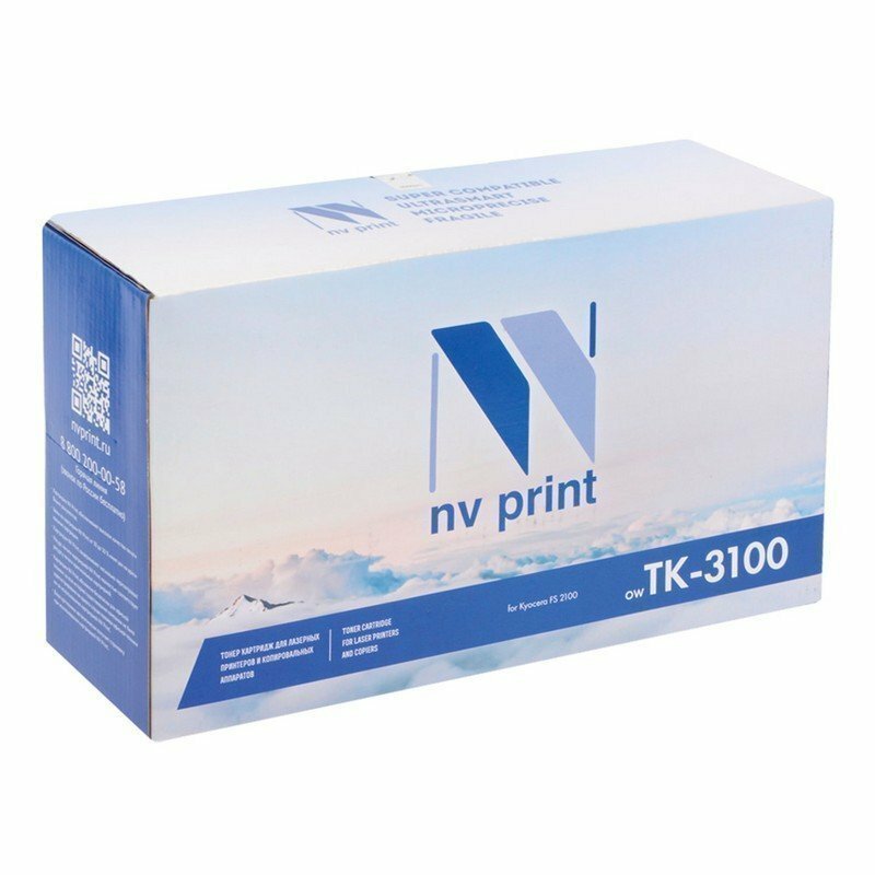 Тонер-картридж NV PRINT (NV-TK-3100) для KYOCERA FS2100D/DN/M3040DN/M3540DN, ресурс 12500 стр