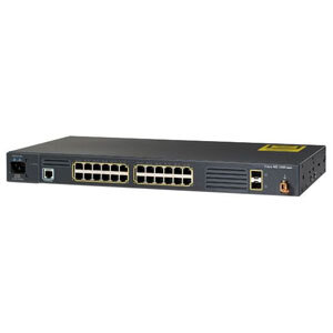 Коммутатор Cisco (24x10/100 + 2 SFP, VPN) (ME-3400-24TS-A)