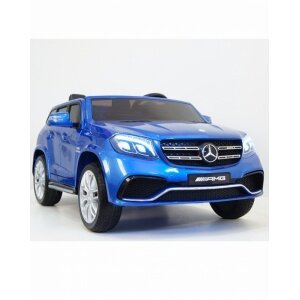 Детский электромобиль Rivertoys Mercedes-Benz GLS63 AMG синий глянец