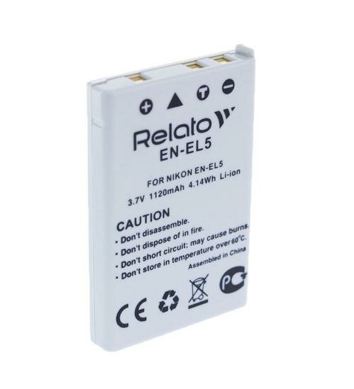 Relato EN-EL5 3.7v 1120mAh , 1шт.