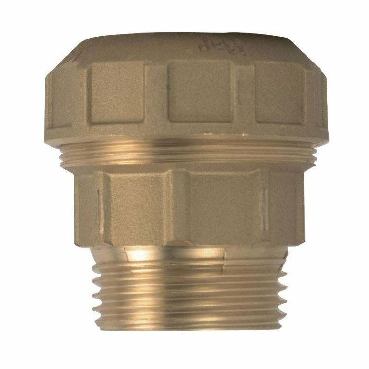 фото Муфта ПНД 25х3/4" НР латунь (15/360) ITAP 715 3/4"