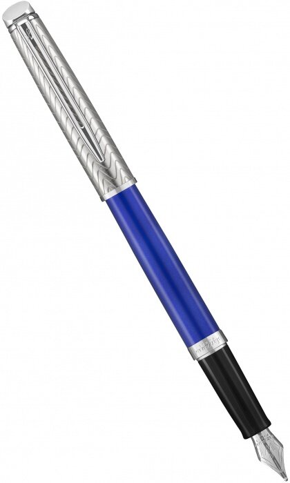 Waterman 2043217 Ручка перьевая waterman hemisphere deluxe 2018, blue wave ct (перо f)