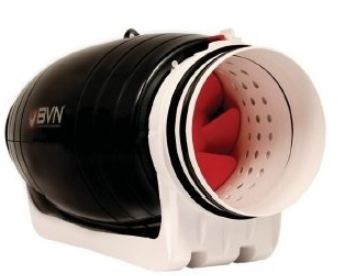 Вентилятор канальный Bahcivan BMFX-SL 200 смешанного типа в шумопоглощающем корпусе - фотография № 1