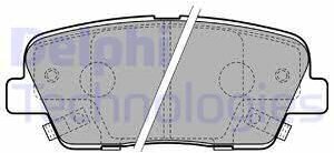 Колодки тормозные задние Kia Mohave/Sorento II/Stinger 07> Hyundai Grand Santa FE/Santa FE II/Santa FE III 06>15 DELPHI LP2202