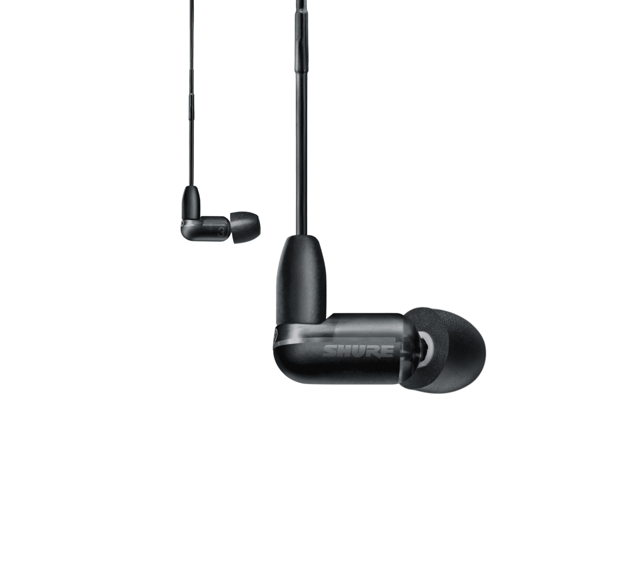 SHURE SE31BABKUNI-EFS AONIC 3 внутриканальные гибридные наушники, технология Sound Isolating, один драйвер, 22-19000 Гц, Max.SPL 108 дБ, 28 Ом. Съемны