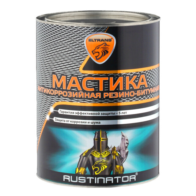 фото Мастика резино-битумная eltrans 1л