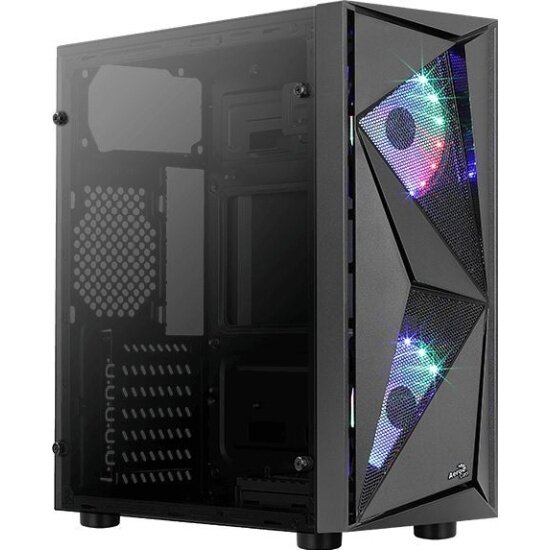 Корпус Aerocool Glider COSMO-G-BK-V1 Miditower ATX W/O PSU Glider 4710562754124 .