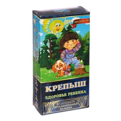 Бальзам безалкогольный "Крепыш" здоровье ребенка, 250 мл Благодать с Алтая 3876362 .