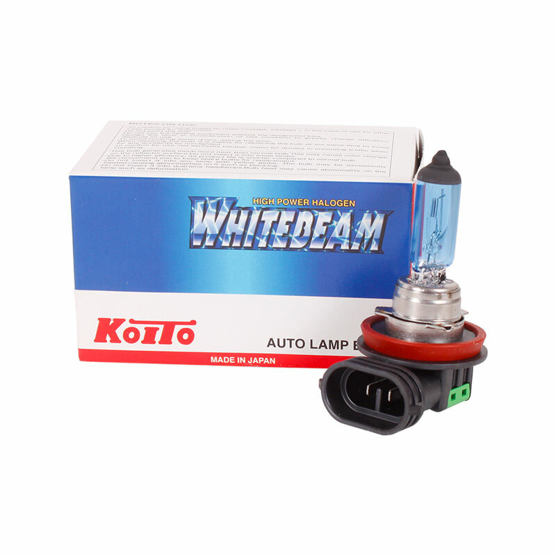 Лампа галогенная Koito 0750W Whitebeam H11 12V 55W 4000K, 1 шт.