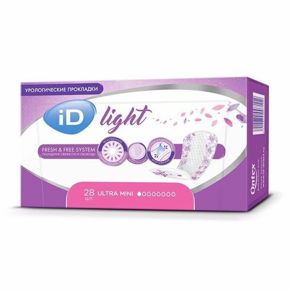 Урологические прокладки iD Light Ultra Mini