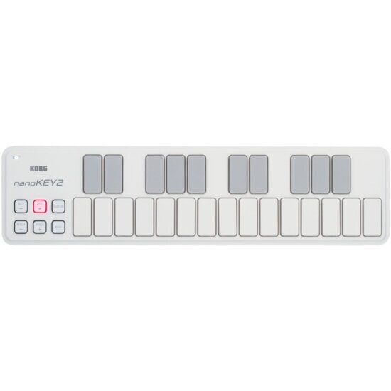 Клавиатура MIDI KORG NANOKEY2-WH, цвет белый