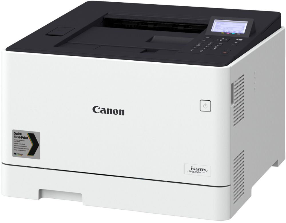 CANON Принтер лазерный Canon i-Sensys Colour LBP663Cdw (3103C008) A4 Duplex Net WiFi белый 3103C008