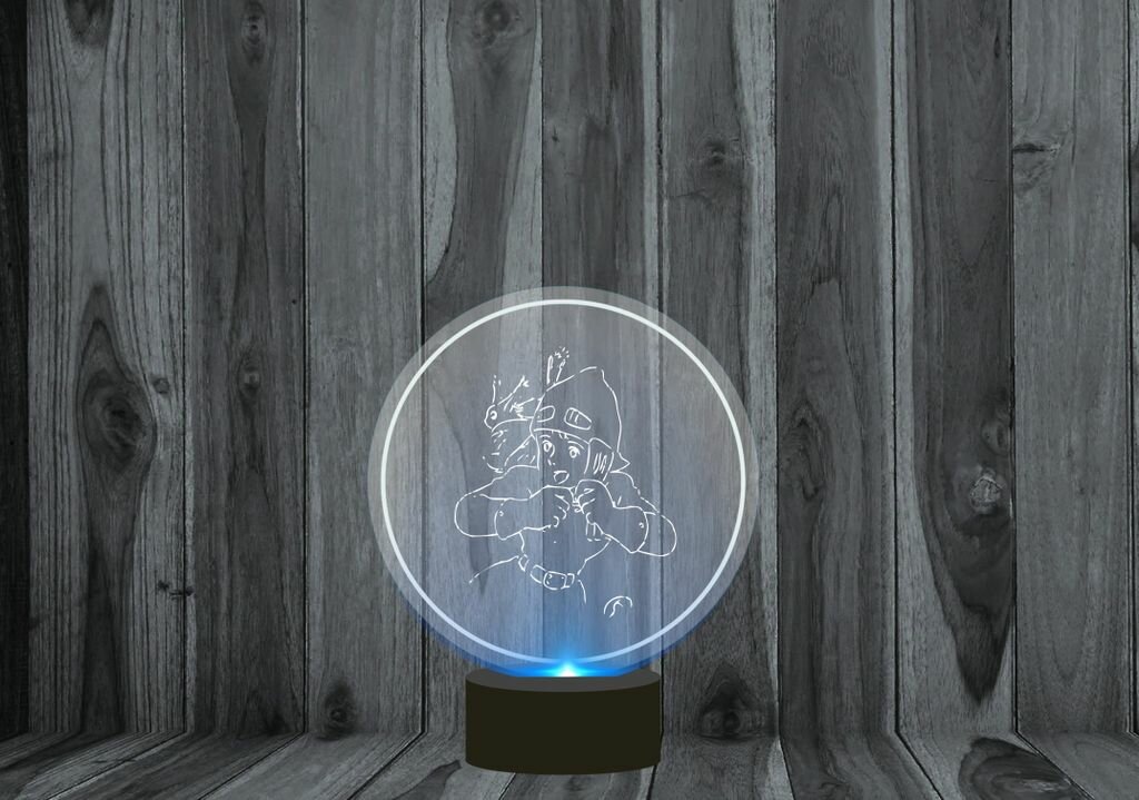 3D светильник ночник по аниме Навсикая из Долины ветров №4