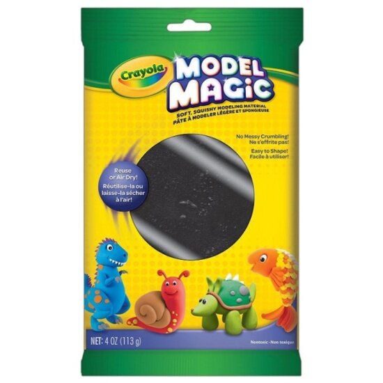 Масса для лепки CRAYOLA 57-4451 Model Magic, черный