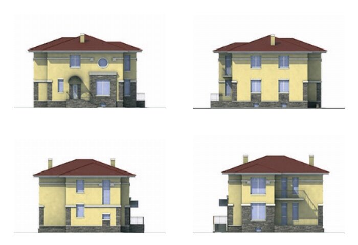 Проект дома Plans-35-63 (295 кв.м, кирпич) - фотография № 3