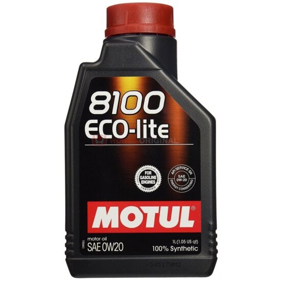 Моторное масло MOTUL 8100 Eco-lite 0W-20 1 л ( 101525, 104981)