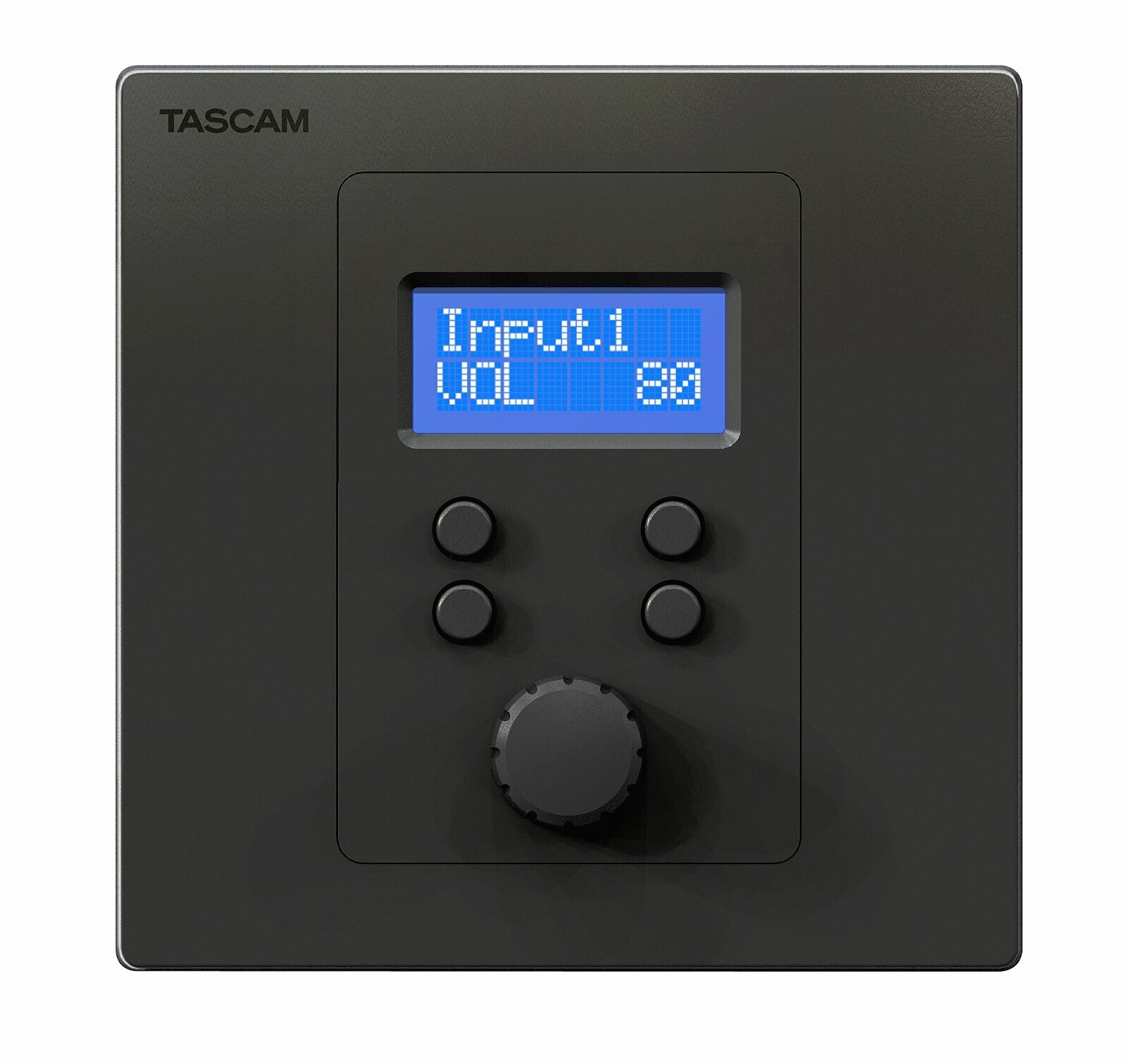 Tascam RC-W100-R86 настенный контроллер 4-кнопочный селектор источника и регулятор громкости Цвет