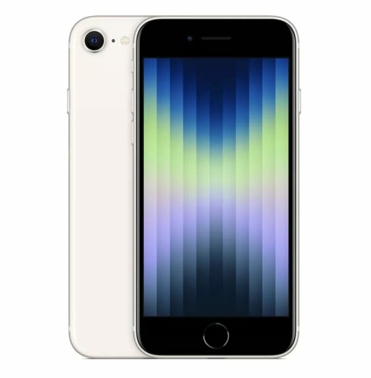 Смартфон Apple iPhone SE 2022 64 ГБ, Starlight