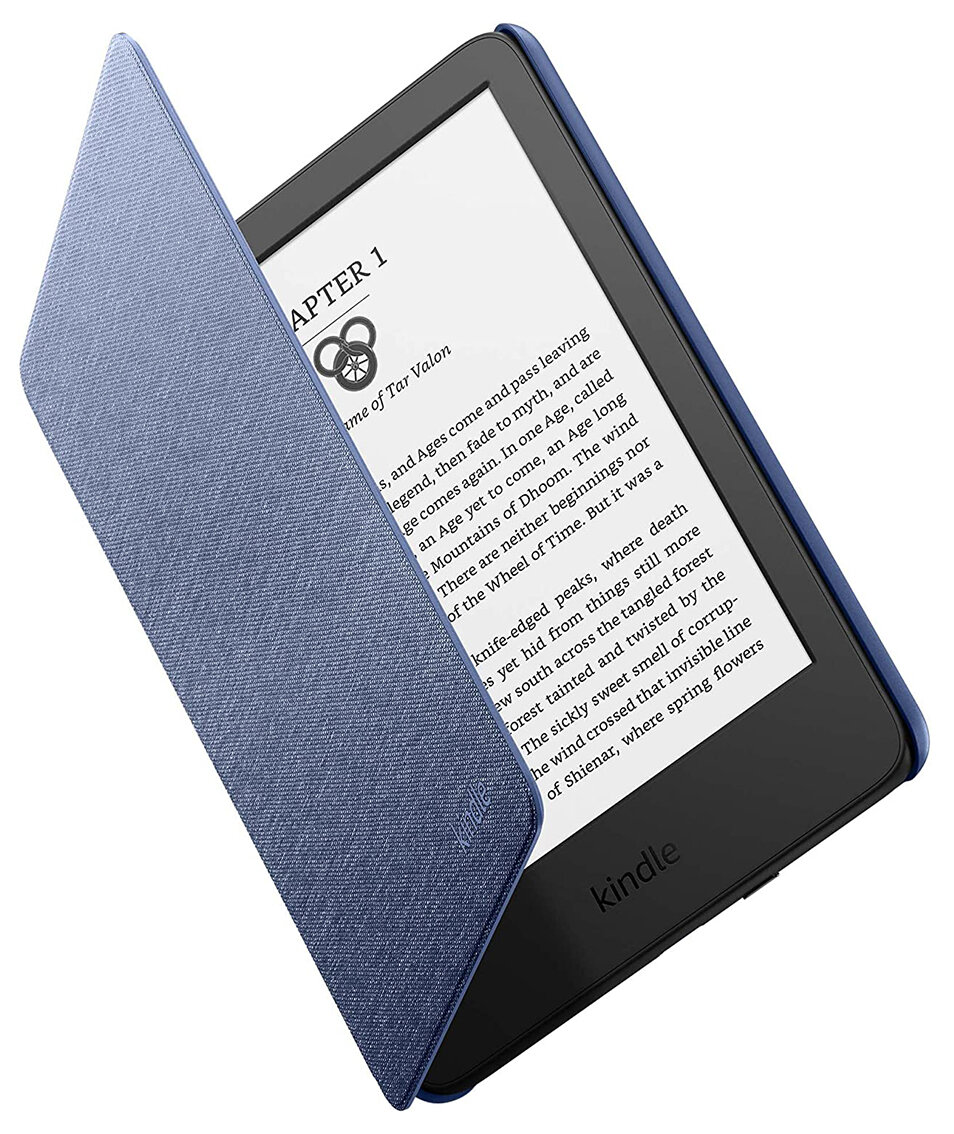 Электронная книга Amazon Kindle 11 2022 16 Гб black Ad-Supported + фирменная обложка