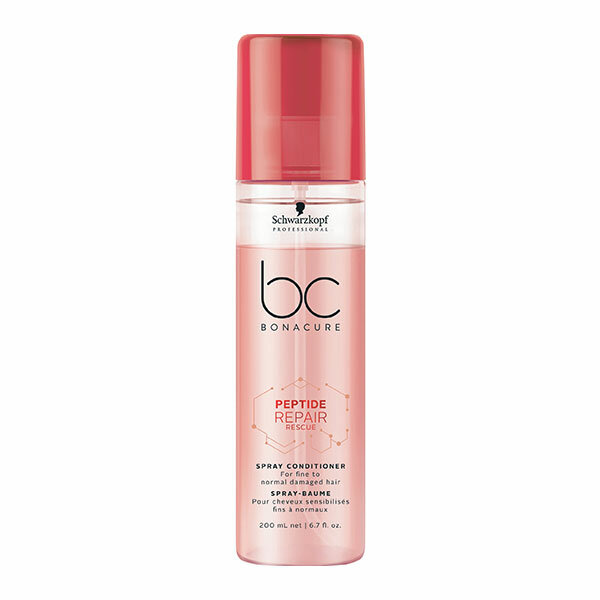 -    Schwarzkopf Professional Bonacure Peptide Repair Rescue Spray Conditioner 200 