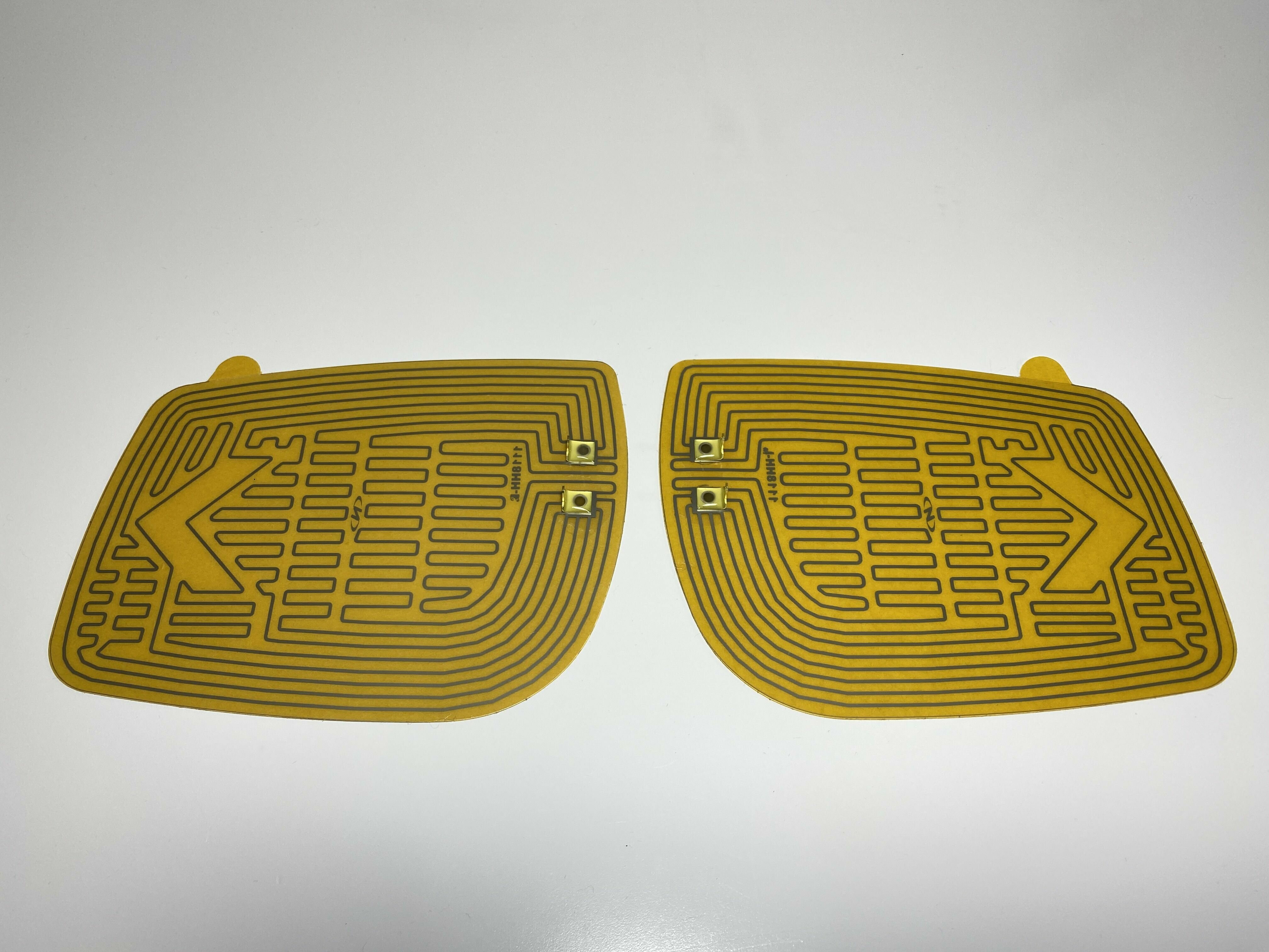 фото Нагревательный элемент бокового зеркала Ваз 1117 Калина Люкс 180х132мм(комплект 2шт)