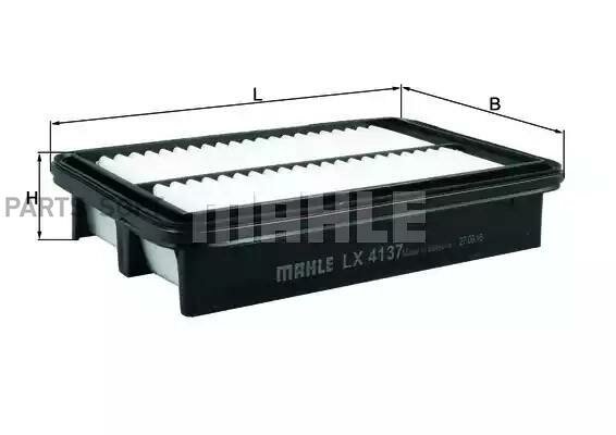 MAHLE LX4137 Фильтр воздушный MAZDA 3 1.6 13- 1шт