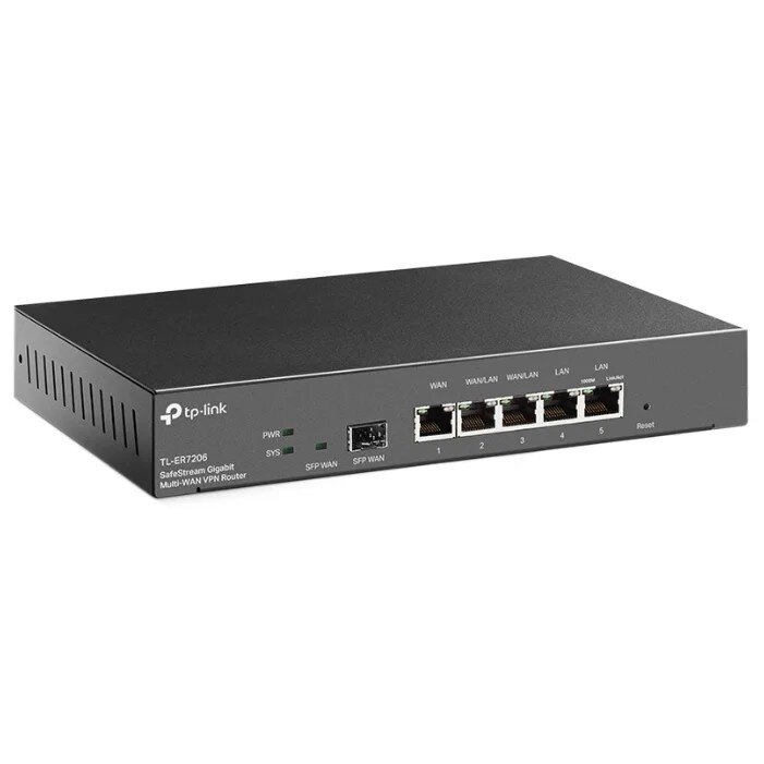 TP-Link ER7206 (TL-ER7206) SafeStream гигабитный Multi-WAN VPN-маршрутизатор