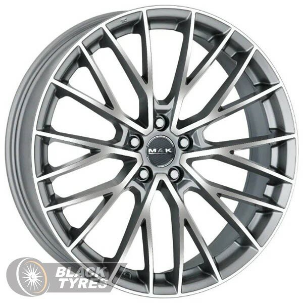 Литой диск Mak Speciale 8.5x20/5x112 D66.6 ET45, Серые