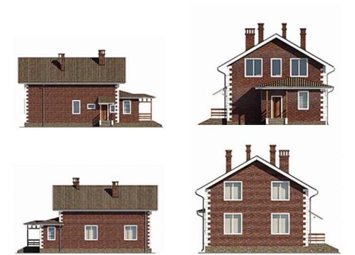 Проект дома Plans-66-91 (204 кв.м, газобетон) - фотография № 3