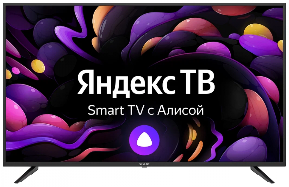 43" Телевизор SkyLine 43LST5975 (2021) на платформе Яндекс.ТВ, черный