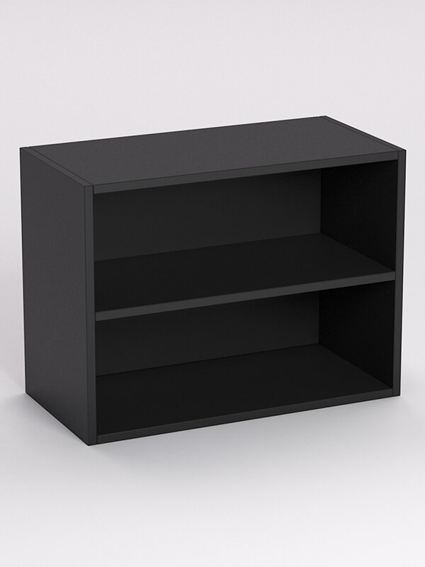 фото Стеллаж "конструктор" №2-1, Черный 60 x 30 x 60 см