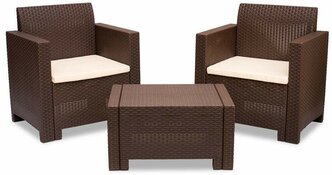 Комплект мебели Bica Nebraska Terrace Set венге 9073.3