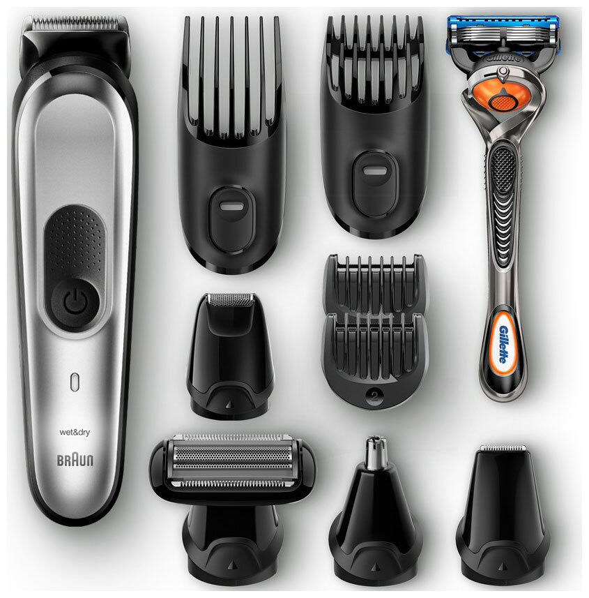 Триммер для лица BRAUN MGK7220 + Gillette Fusion5 ProGlide