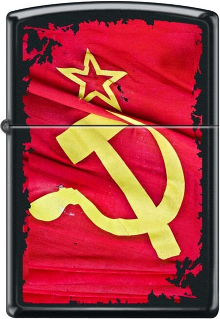 Зажигалка Zippo 218 Soviet Flag Sickle