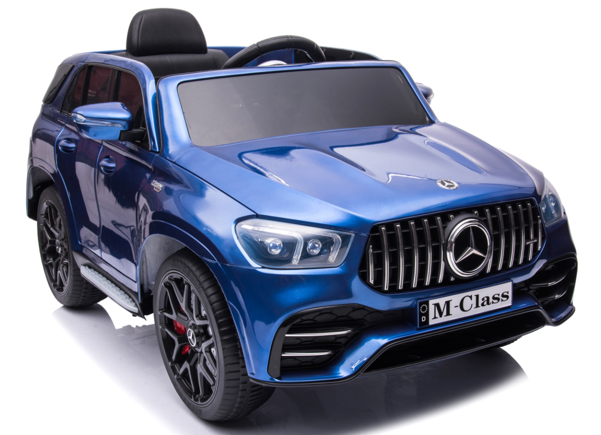 Детский электромобиль Mercedes-Benz GLE 53 (P333BP) синий глянец (RiverToys), с пультом