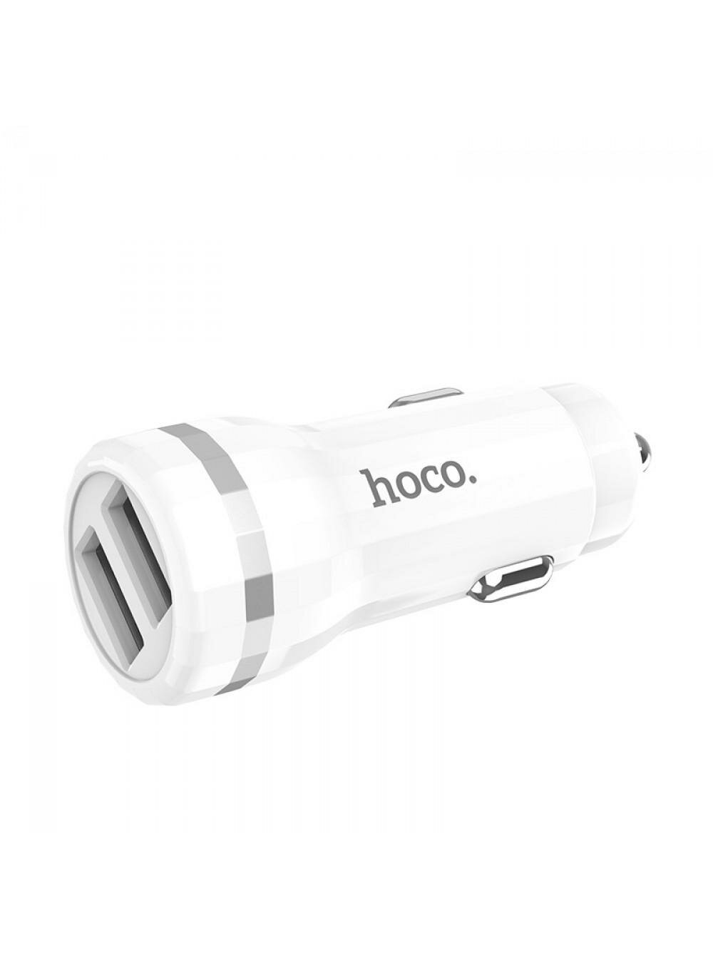 Зарядное устройство Hoco Car charger Z27 2USB 2.4A , 1шт.