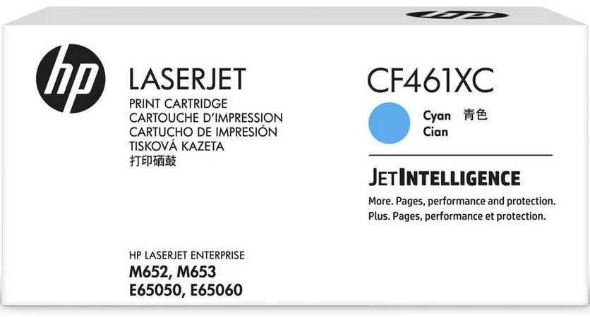 Контрактный картридж HP 656X лазерный голубой увеличенной емкости (22000 стр)