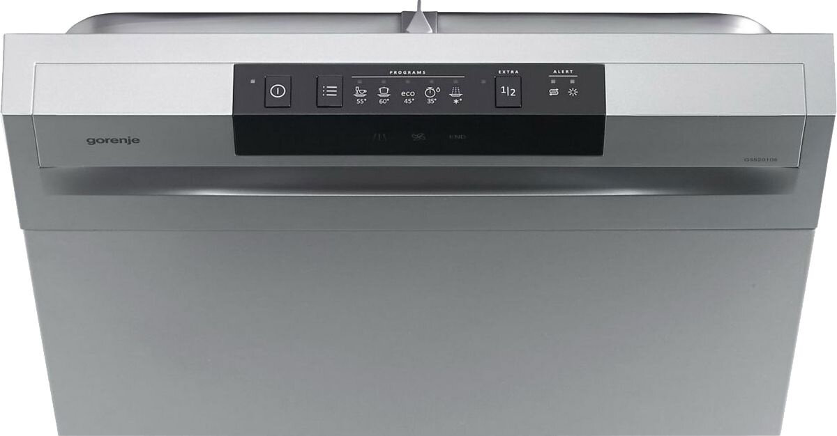 Посудомоечная машина Gorenje GS520E15S, полноразмерная, нержавеющая сталь