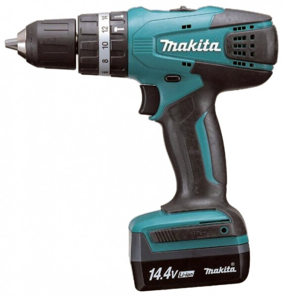 Дрель аккумуляторная ударная Makita HP347DWE