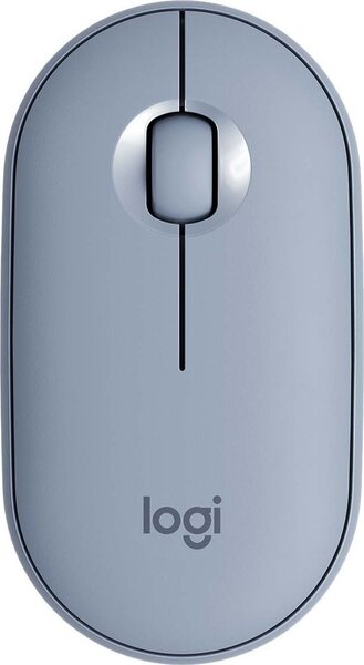 Мышь 910-005719 Logitech Wireless Mouse Pebble M350 Blue Grey .