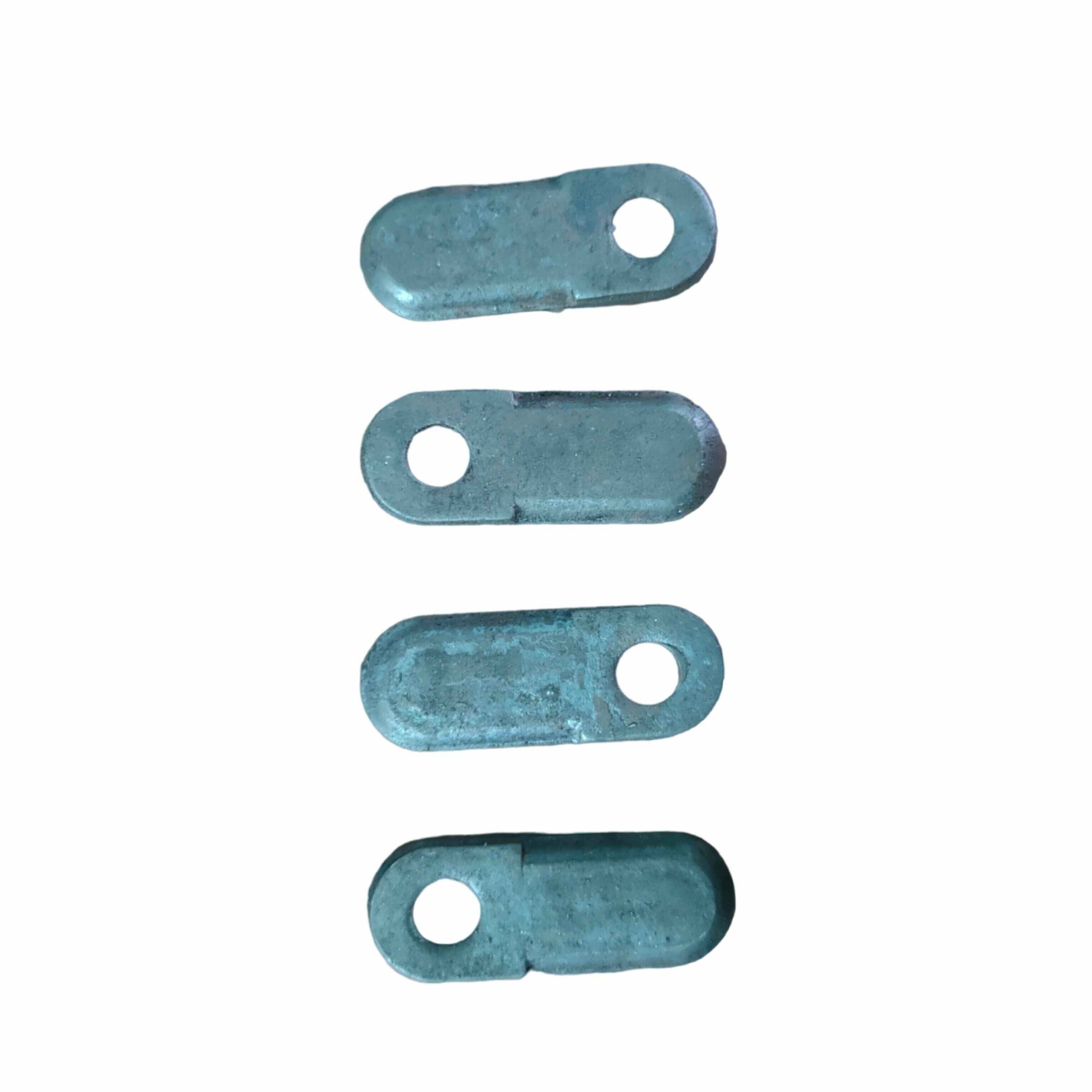 Комплект ножей для роторной косилки (4 пальца, 4 ножа, 4 шайбы, 4 шплинта) - фотография № 6