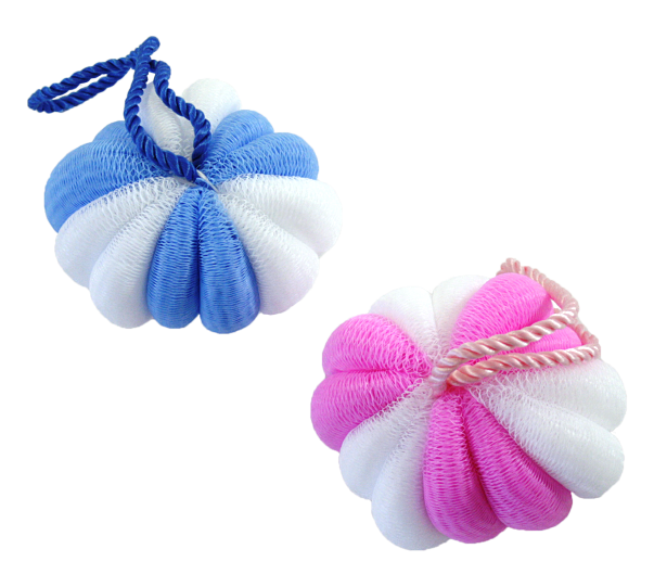 фото Мочалка для тела, нейлон, "шар"