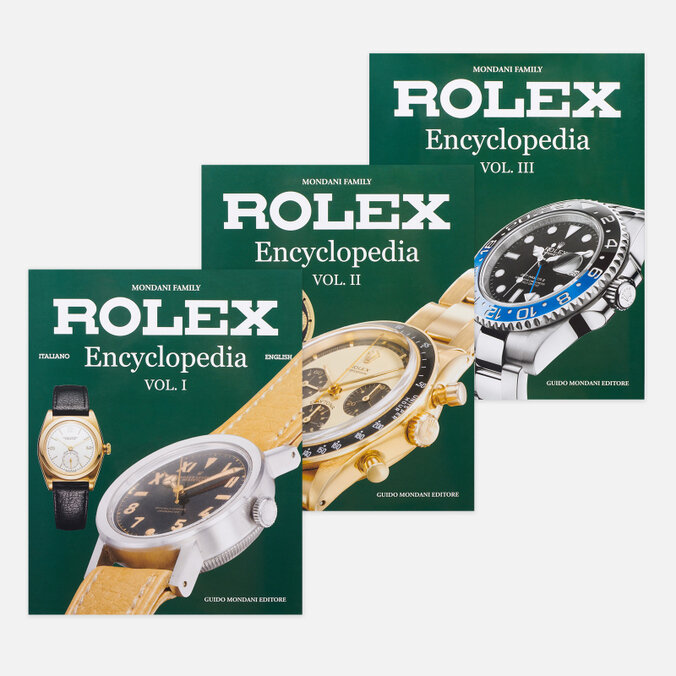 Комплект книг Book Publishers Rolex Encyclopedia 3 Volumes зелёный  Размер ONE SIZE