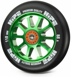 Hipe Колесо HIPE 10spoke 110mm green/black