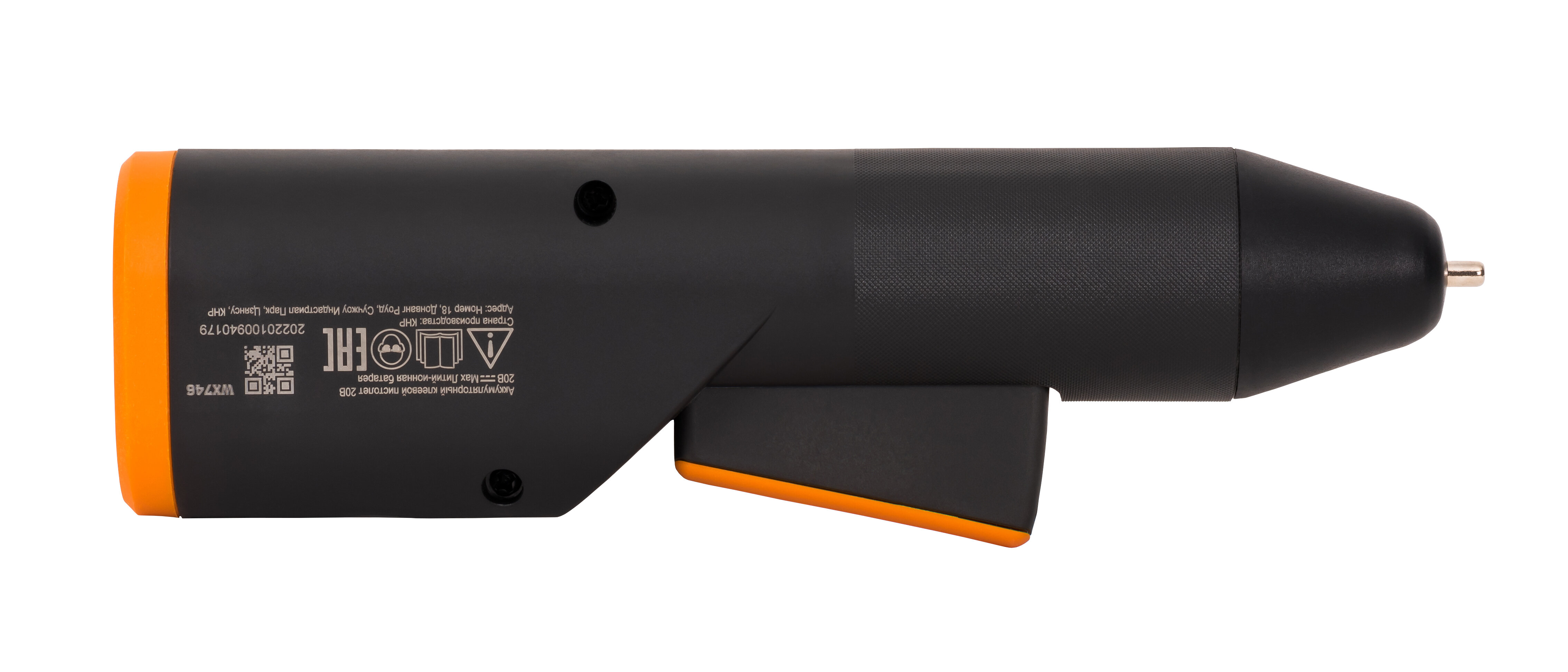 Клеевой пистолет аккумуляторный WORX WX746.9, 20В, без АКБ и ЗУ - фотография № 2
