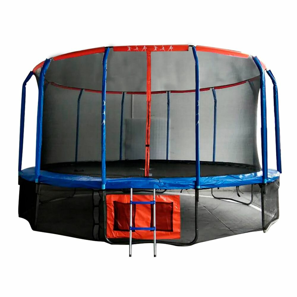 Батут с защитной сеткой DFC Jump Basket 16FT-JBSK-B