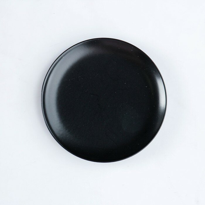 Подсвечник металл "Тарелка", 7,6 см, черный муар./В упаковке: 1 - фотография № 3
