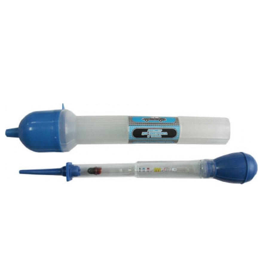 Ареометр АЭТ для измерения плотности тосола и электролита с устройством для отбора жидкости